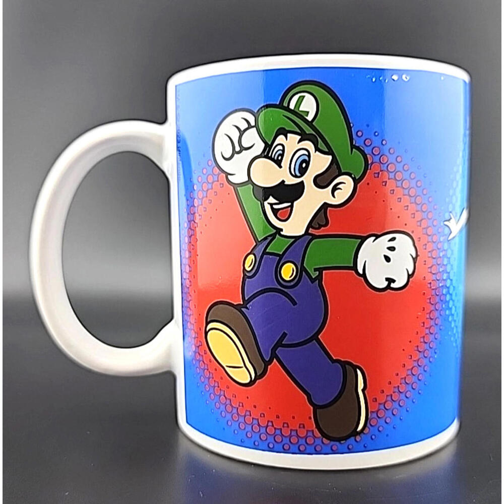 Nintendo Mario Luigi Princess Colorful Coffee Mug Frankford Candy, 2023